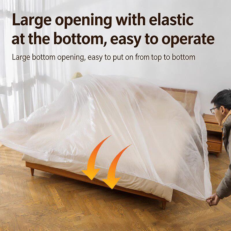 防水使い捨てベッドカバー 透明家具保護シート サロン・スパ用 - Mattress Protector Waterproof のレビューと価格