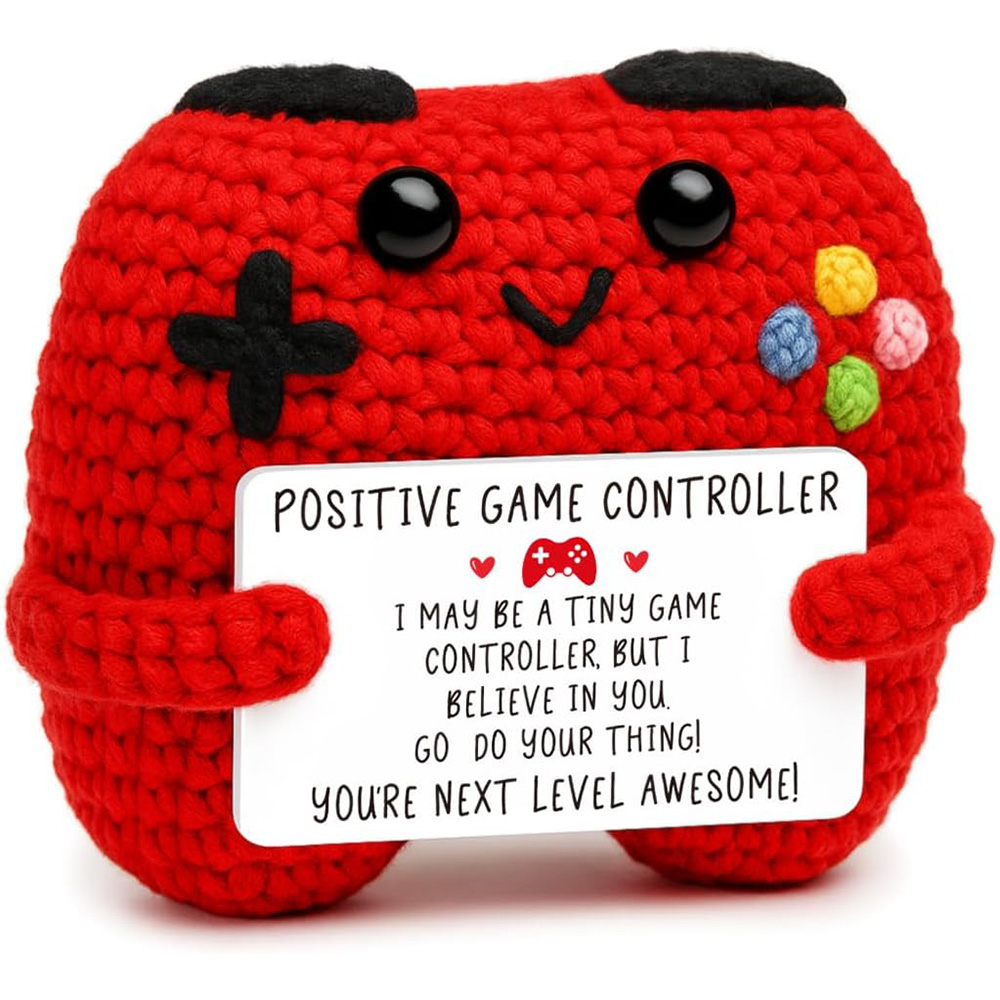 面白い感情的なサポートポジティブかぎ針編みゲームコントローラ - Home Textiles Europe のレビューと価格
