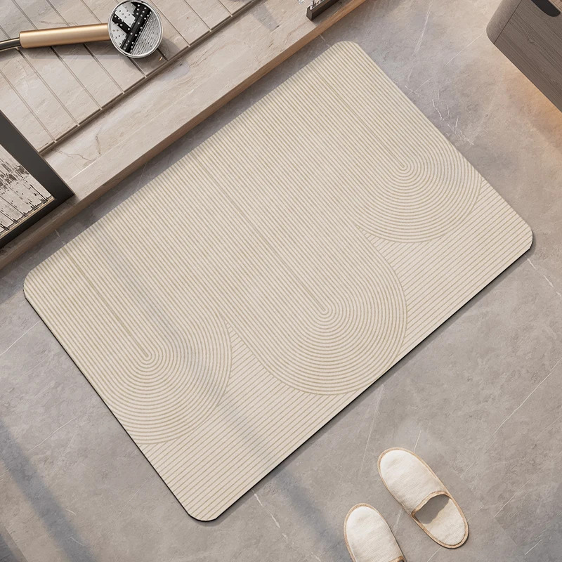 VIKAMA 珪藻土バスマット 速乾性 超吸収性 滑り止めフ - Home Textiles Europe のレビューと価格